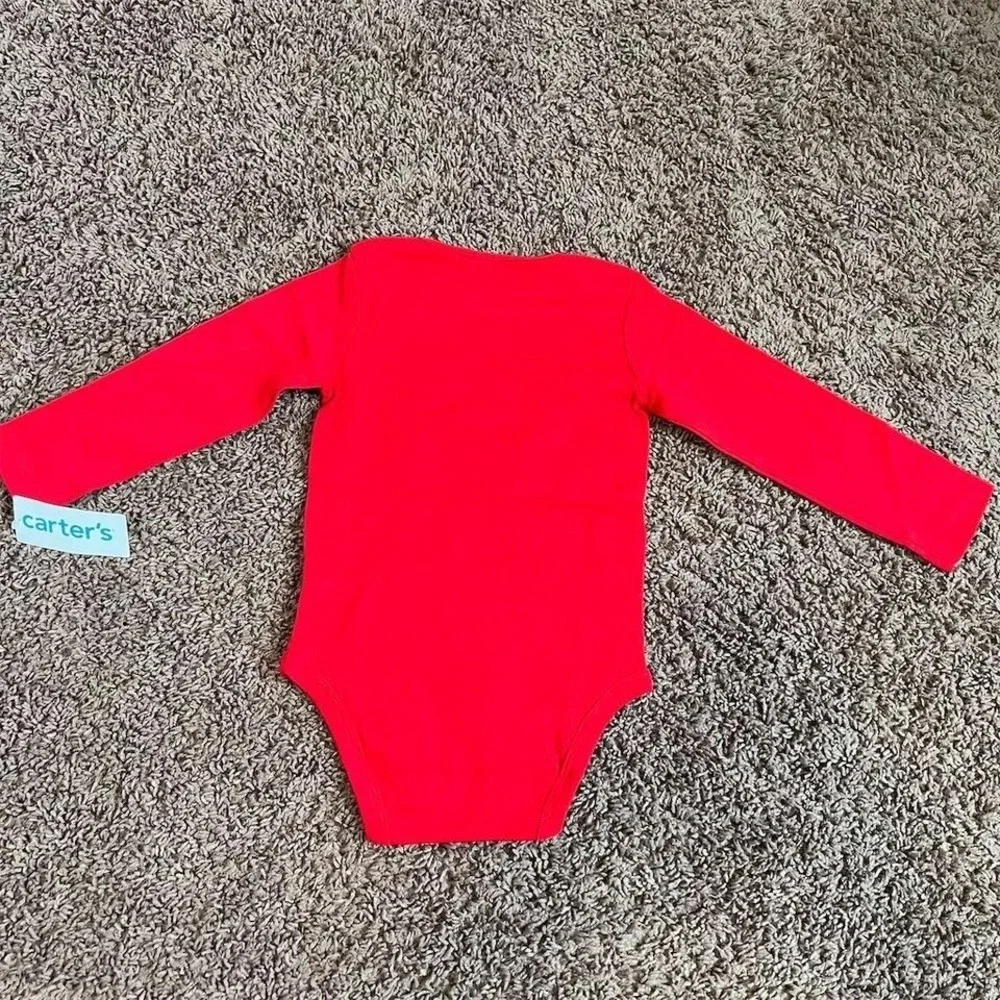 Carter's Unisex Red Pajama Set My First Christmas Size 24 Months NWT‎